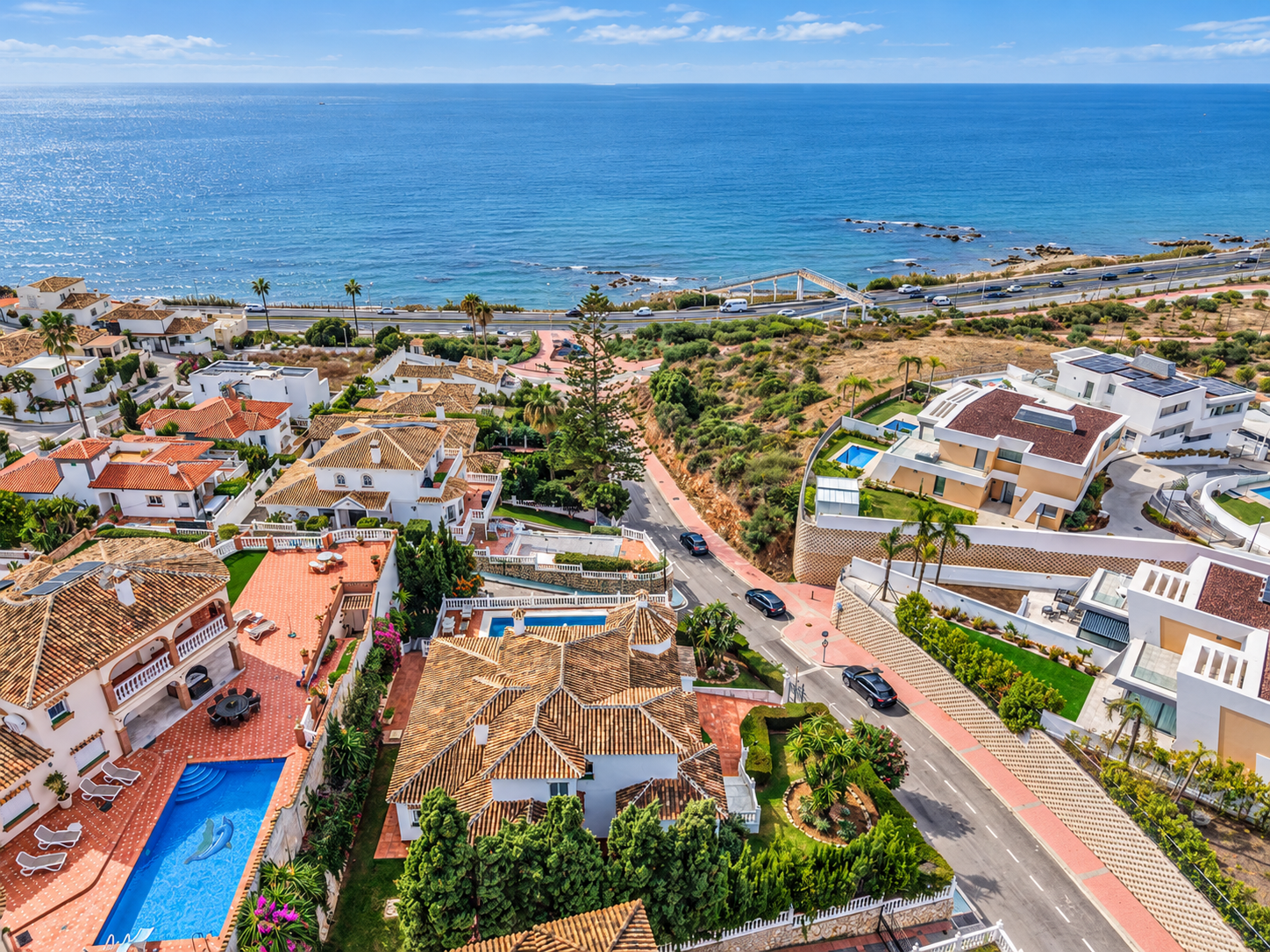 Spacious Detached Villa with Spectacular Sea Views in El Chaparral, Mijas Costa